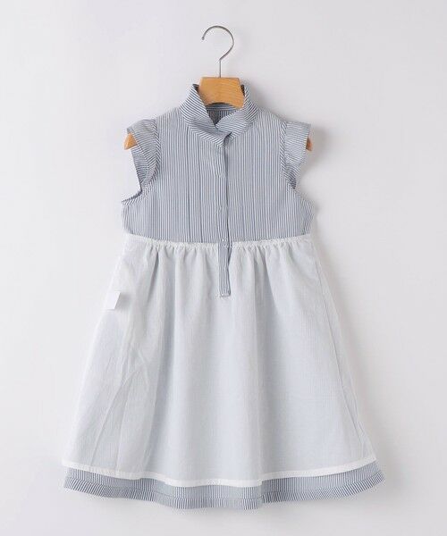 SHIPS / シップス ロング・マキシ丈ワンピース | SHIPS KIDS:90cm /〈UVカット/吸水速乾〉ドライタッチ ワンピース | 詳細7