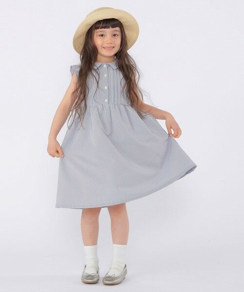 SHIPS / シップス ロング・マキシ丈ワンピース | SHIPS KIDS:100〜130cm /〈UVカット/吸水速乾〉ドライタッチ ワンピース | 詳細21