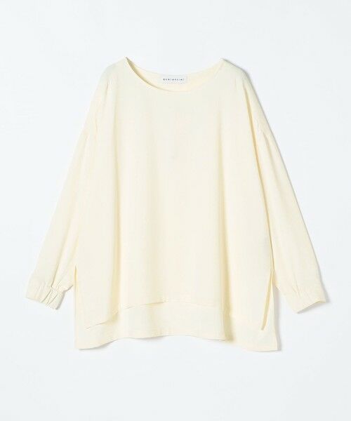 SHIPS / シップス シャツ・ブラウス | 《予約》quaranciel:〈洗濯機可能〉ジョーゼット ニュアンス  T-ブラウス | 詳細14