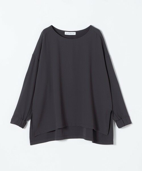 SHIPS / シップス シャツ・ブラウス | 《予約》quaranciel:〈洗濯機可能〉ジョーゼット ニュアンス  T-ブラウス | 詳細30
