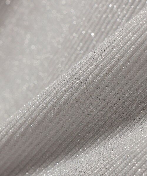 SHIPS / シップス Tシャツ | quaranciel:〈手洗い可能〉ラメ チュール リブ コンパクト TEE | 詳細14