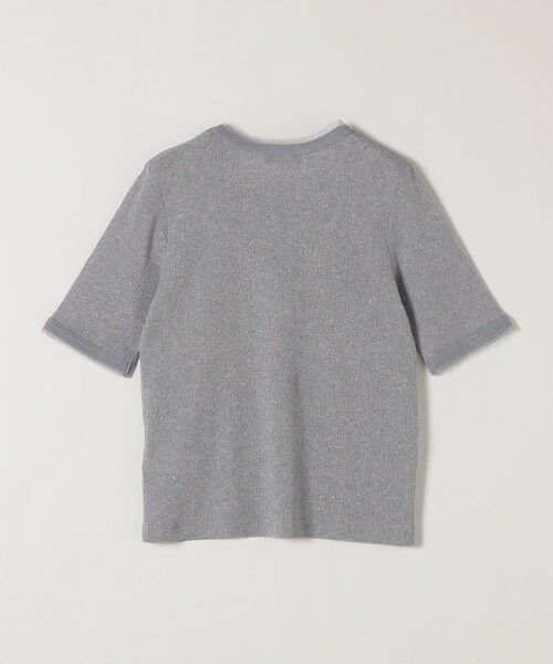 SHIPS / シップス Tシャツ | quaranciel:〈手洗い可能〉ラメ チュール リブ コンパクト TEE | 詳細26