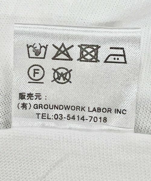 SHIPS / シップス Tシャツ | ANGE IN DISGUISE:〈手洗い可能〉コットン フォト & ロゴ TEE 26SS | 詳細12