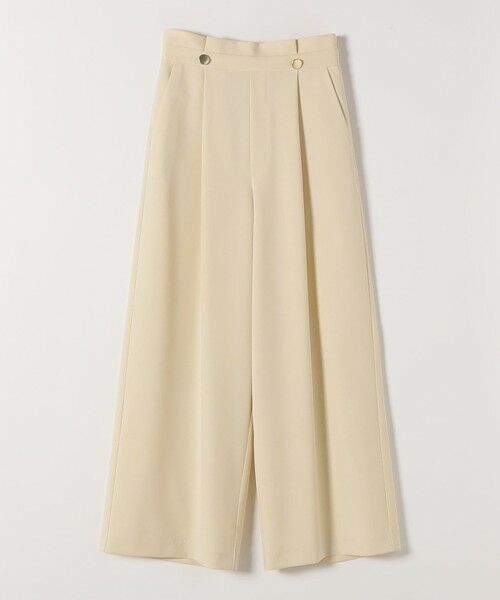 SHIPS / シップス その他パンツ | quaranciel:〈洗濯機可能〉ゴールドボタン ハイウエスト ワイド パンツ | 詳細13