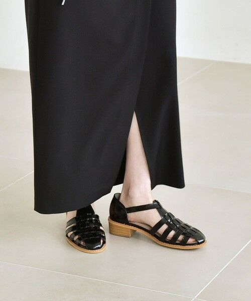 SHIPS / シップス サンダル | quaranciel: ヒール グルカ サンダル | 詳細4