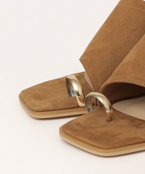 SHIPS / シップス サンダル | quaranciel: トゥリング メタル ヒール サンダル | 詳細11