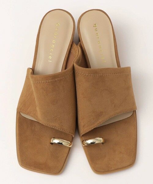 SHIPS / シップス サンダル | quaranciel: トゥリング メタル ヒール サンダル | 詳細12