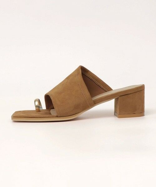 SHIPS / シップス サンダル | quaranciel: トゥリング メタル ヒール サンダル | 詳細14