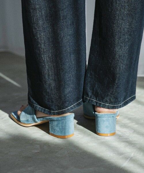 SHIPS / シップス サンダル | quaranciel: トゥリング メタル ヒール サンダル | 詳細17