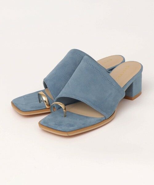 SHIPS / シップス サンダル | quaranciel: トゥリング メタル ヒール サンダル | 詳細21