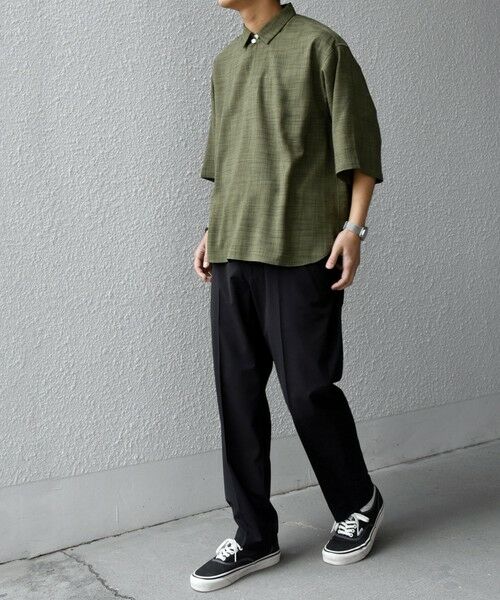 SHIPS / シップス シャツ・ブラウス | SHIPS any:〈UVカット〉FUTURE LINEN CANVAS リネンライク スキッパー プルオーバーシャツ◇ | 詳細20