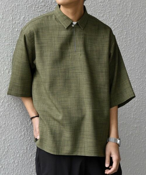 SHIPS / シップス シャツ・ブラウス | SHIPS any:〈UVカット〉FUTURE LINEN CANVAS リネンライク スキッパー プルオーバーシャツ◇ | 詳細22