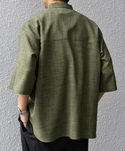 SHIPS / シップス シャツ・ブラウス | SHIPS any:〈UVカット〉FUTURE LINEN CANVAS リネンライク スキッパー プルオーバーシャツ◇ | 詳細23