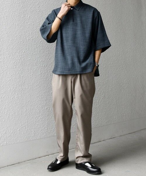 SHIPS / シップス シャツ・ブラウス | SHIPS any:〈洗濯機可能〉FUTURE LINEN CANVAS リネンライク スキッパー プルオーバーシャツ◇ | 詳細21