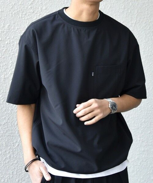 SHIPS / シップス Tシャツ | SHIPS any:〈吸水速乾〉Rapidry クルーネック スピンドル ポケット Tシャツ(セットアップ対応)◆ | 詳細19