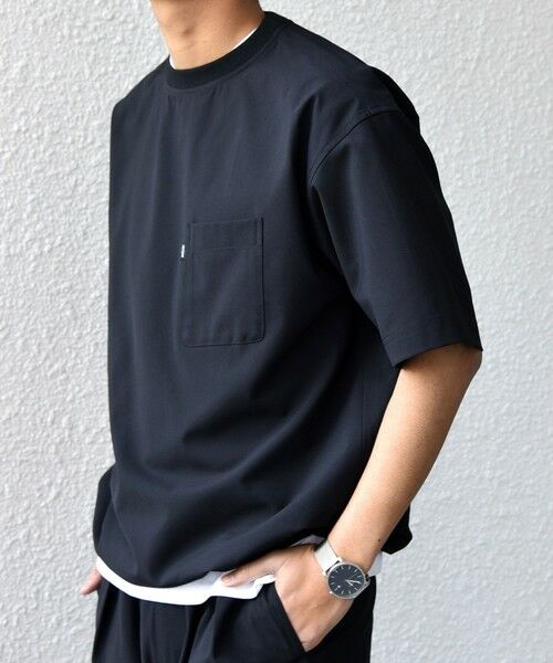 SHIPS / シップス Tシャツ | SHIPS any:〈吸水速乾〉Rapidry クルーネック スピンドル ポケット Tシャツ(セットアップ対応)◆ | 詳細20