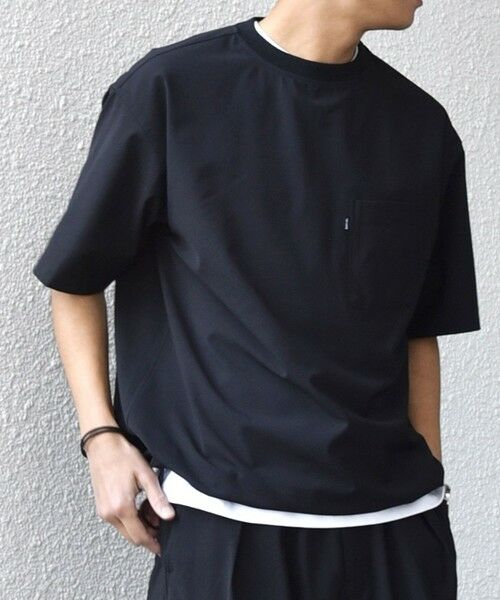 SHIPS / シップス Tシャツ | SHIPS any:〈吸水速乾〉Rapidry クルーネック スピンドル ポケット Tシャツ(セットアップ対応)◆ | 詳細21