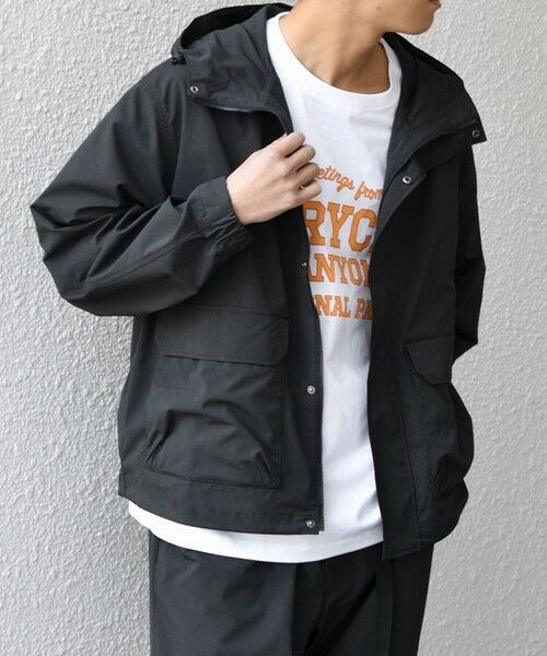 SHIPS / シップス ブルゾン | SHIPS any:〈撥水加工〉タスラン SOLOTEX(R) ショート マウンテンパーカー 26SS◇ | 詳細23