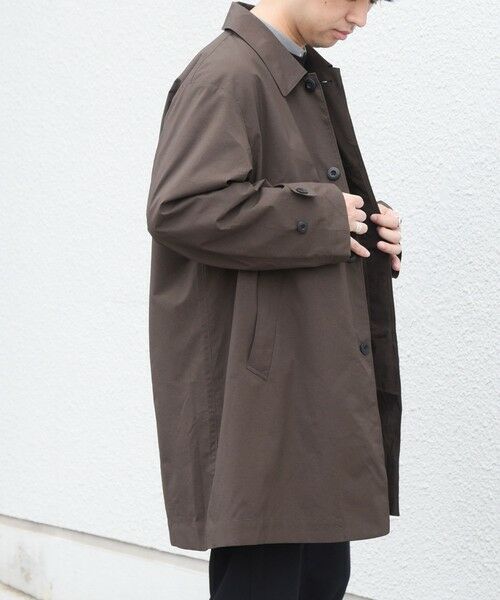 SHIPS / シップス ステンカラーコート | 〈撥水加工〉タスラン SOLOTEX(R) ステンカラー コート 26AW◆ | 詳細11