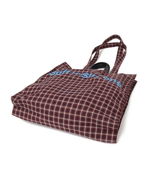 SHIPS / シップス トートバッグ | SHIPS any: A4 チェック ロゴ トート バッグ | 詳細9