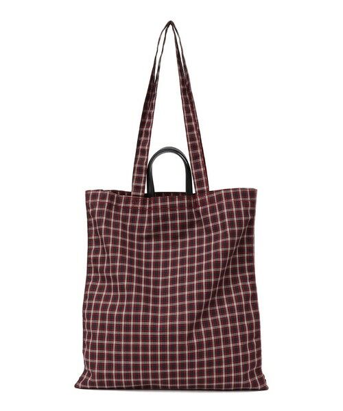 SHIPS / シップス トートバッグ | SHIPS any: A4 チェック ロゴ トート バッグ | 詳細6