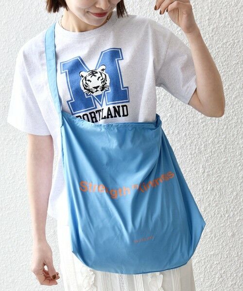 SHIPS / シップス エコバッグ | SHIPS any:〈撥水加工/手洗い可能〉A4 ワンショルダー エコバッグ | 詳細23