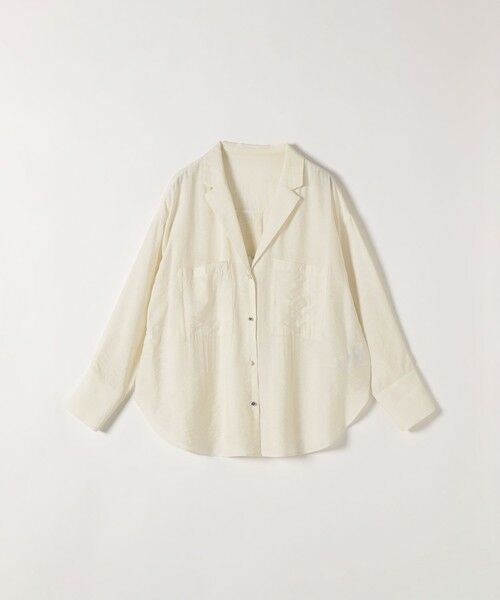 SHIPS / シップス シャツ・ブラウス | 《追加予約》SHIPS any:〈手洗い可能〉オープン カラー ポケット シャツ | 詳細7