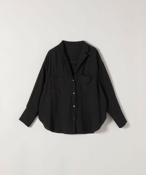 SHIPS / シップス シャツ・ブラウス | 《追加予約》SHIPS any:〈手洗い可能〉オープン カラー ポケット シャツ | 詳細16