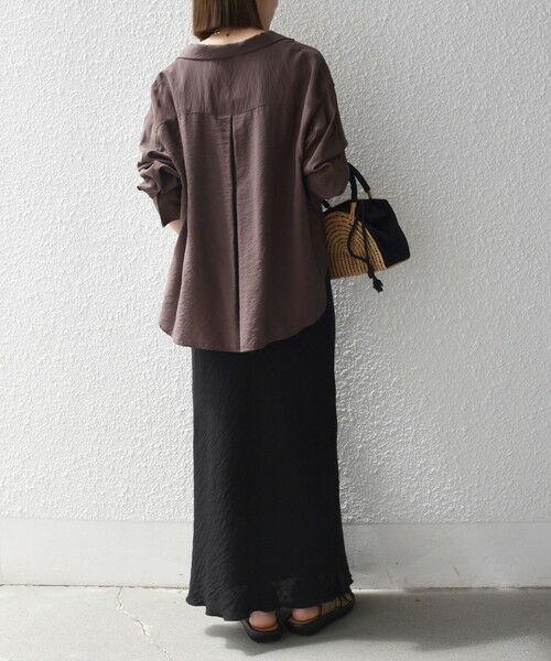 SHIPS / シップス シャツ・ブラウス | 《追加予約》SHIPS any:〈手洗い可能〉オープン カラー ポケット シャツ | 詳細19