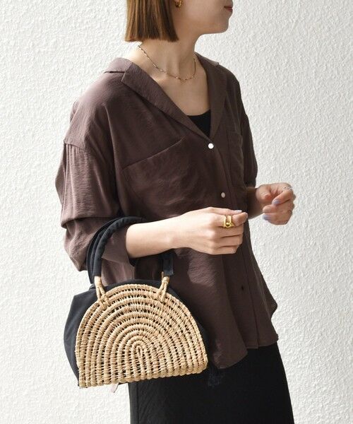 SHIPS / シップス シャツ・ブラウス | 《追加予約》SHIPS any:〈手洗い可能〉オープン カラー ポケット シャツ | 詳細21