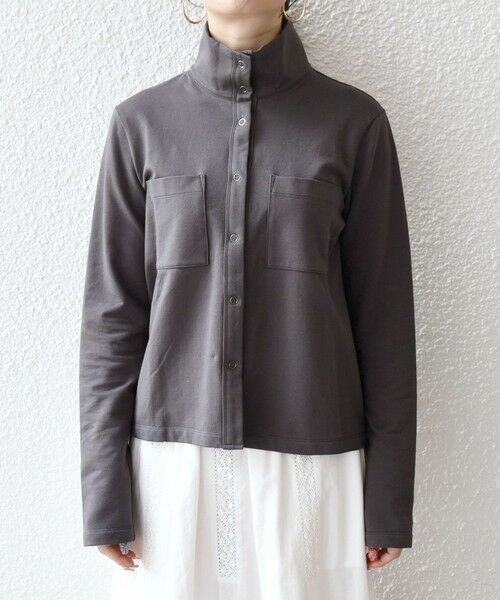 SHIPS / シップス カットソー | SHIPS any:〈洗濯機可能〉インレイ リング スナップ ポケット カーディガン | 詳細25