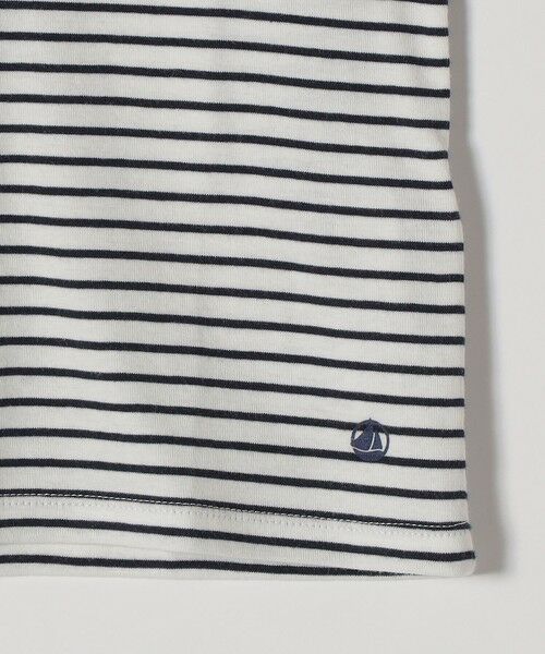 SHIPS / シップス Tシャツ | 【SHIPS any別注】PETIT BATEAU: ロゴ プリント コンパクト ボーダー TEE 26SS | 詳細17