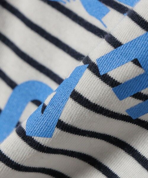 SHIPS / シップス Tシャツ | 【SHIPS any別注】PETIT BATEAU: ロゴ プリント コンパクト ボーダー TEE 26SS | 詳細19