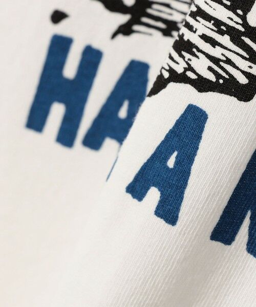 SHIPS / シップス Tシャツ | 《予約》【SHIPS any別注】THE KNiTS:〈洗濯機可能〉ロゴ プリント リンガー TEE | 詳細11