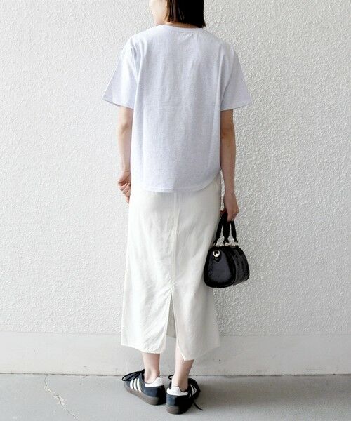 SHIPS / シップス Tシャツ | 《追加予約》【SHIPS any別注】THE KNiTS:〈洗濯機可能〉ラウンドヘム プリント ショート TEE | 詳細13