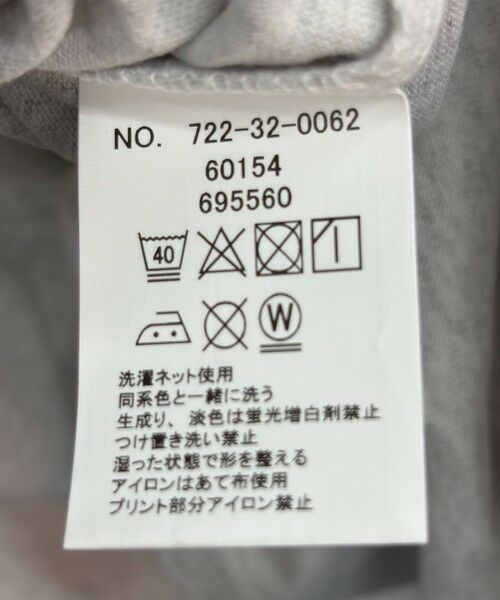 SHIPS / シップス Tシャツ | 《一部追加予約》【SHIPS any別注】THE KNiTS:〈洗濯機可能〉ラウンドヘム プリント ショート TEE | 詳細25