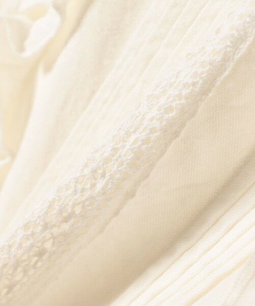 SHIPS / シップス ロング・マキシ丈スカート | SHIPS any:〈手洗い可能〉リネンミックス Iライン フリル イージー スカート | 詳細11