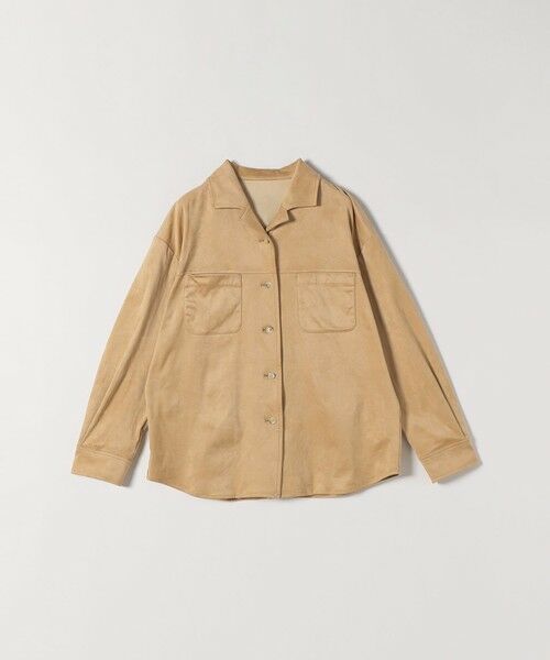 SHIPS / シップス その他アウター | SHIPS any:〈洗濯機可能〉ポリエステル スエード ポケット シャツ ジャケット | 詳細10