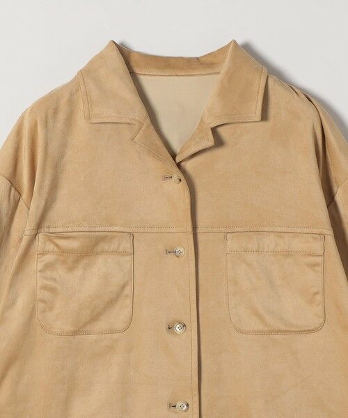 SHIPS / シップス その他アウター | SHIPS any:〈洗濯機可能〉ポリエステル スエード ポケット シャツ ジャケット | 詳細12