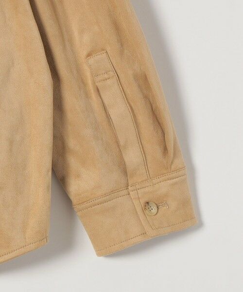 SHIPS / シップス その他アウター | SHIPS any:〈洗濯機可能〉ポリエステル スエード ポケット シャツ ジャケット | 詳細14