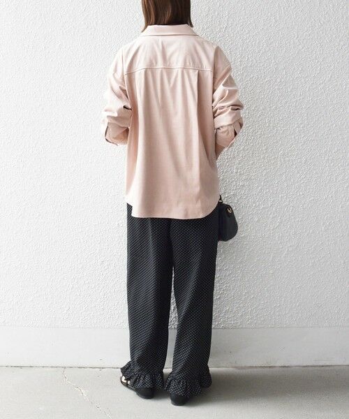 SHIPS / シップス その他アウター | SHIPS any:〈洗濯機可能〉ポリエステル スエード ポケット シャツ ジャケット | 詳細18