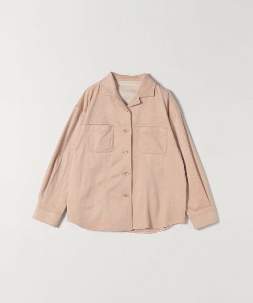 SHIPS / シップス その他アウター | SHIPS any:〈洗濯機可能〉ポリエステル スエード ポケット シャツ ジャケット | 詳細24