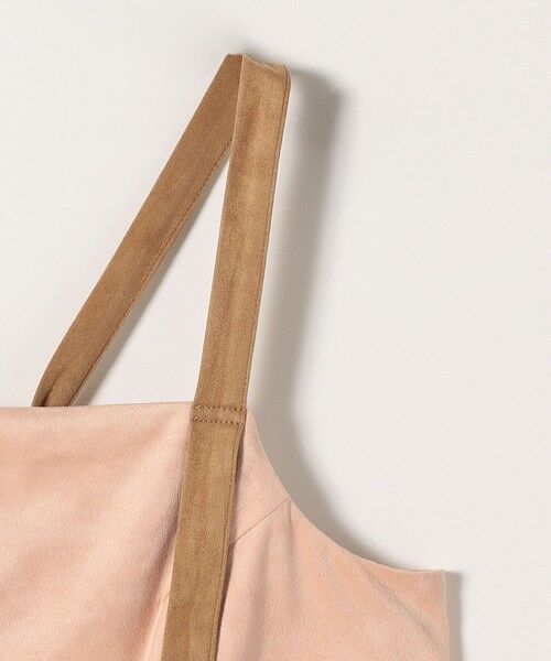 SHIPS / シップス ベスト | SHIPS any:〈洗濯機可能〉ポリエステル スエード バイカラー ビスチェ | 詳細18