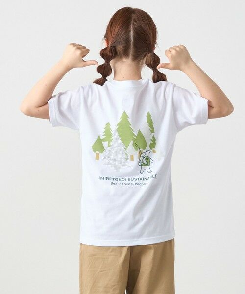 SHIPS / シップス Tシャツ | THE NORTH FACE:  SHIRETOKO プリント Tシャツ<KIDS> | 詳細6