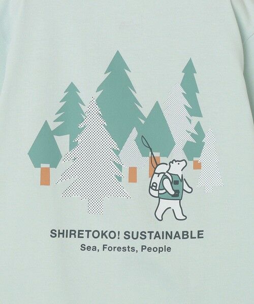 SHIPS / シップス Tシャツ | THE NORTH FACE:  SHIRETOKO プリント Tシャツ<KIDS> | 詳細20