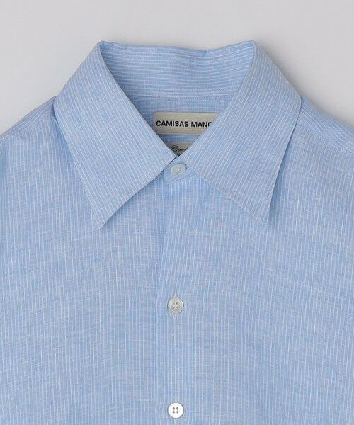 SHIPS / シップス シャツ・ブラウス | CAMISAS MANOLO: LIGHT BLUE STRIPES NORMAL SHIRT | 詳細2