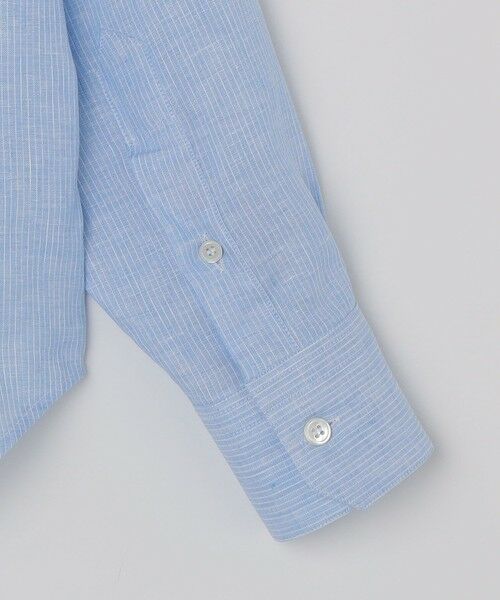 SHIPS / シップス シャツ・ブラウス | CAMISAS MANOLO: LIGHT BLUE STRIPES NORMAL SHIRT | 詳細4