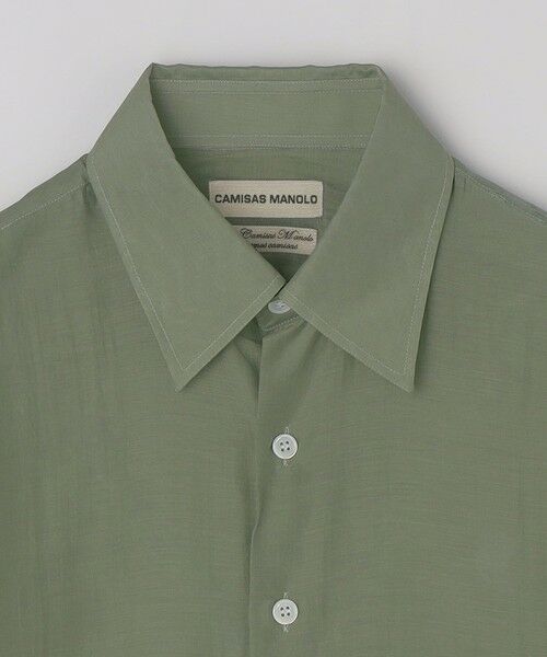 SHIPS / シップス シャツ・ブラウス | CAMISAS MANOLO: GREEN CAMISA SHIRT | 詳細2