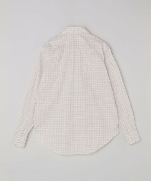SHIPS / シップス シャツ・ブラウス | CAMISAS MANOLO: OFF WHITE GREY CHECKS NORMAL SHIRT | 詳細1