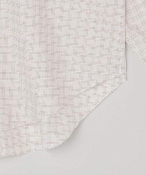 SHIPS / シップス シャツ・ブラウス | CAMISAS MANOLO: OFF WHITE GREY CHECKS NORMAL SHIRT | 詳細3